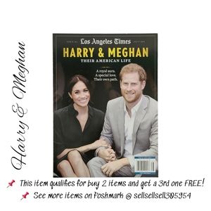 📌 *Magazine - Harry & Meghan - Los Angeles Times Special Edition - Paperback